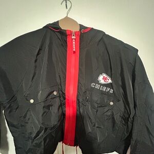 NFL Chiefs Black and Red Jacket